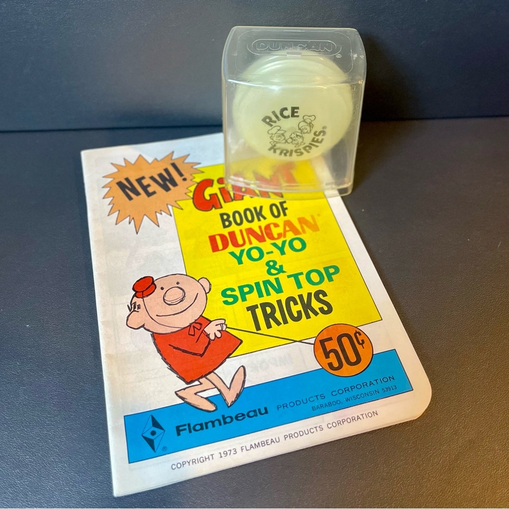 Duncan GITD Rice Krispies YoYo & Trick Book